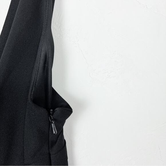 Katie May BHLDN Eva Damaris Twist Front Midi Sheath Cocktail Dress Black - Picture 10 of 15